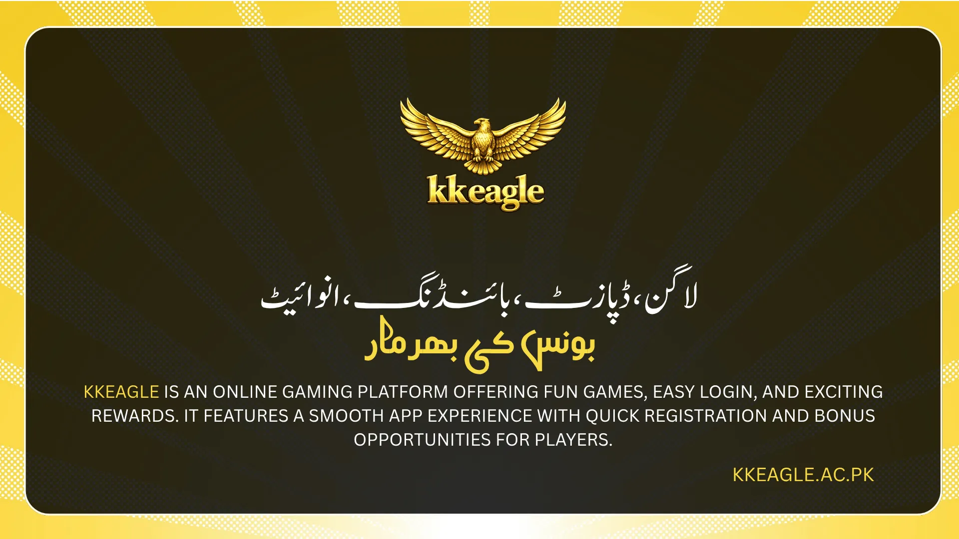 KK Eagle Game – Real Earning and Online Gaming Platform in Pakistan